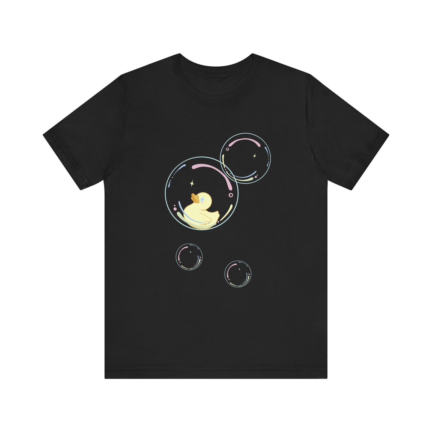 Bubble Duck – Soft Aesthetic Duck T-Shirt for Dreamers & Chill Vibes