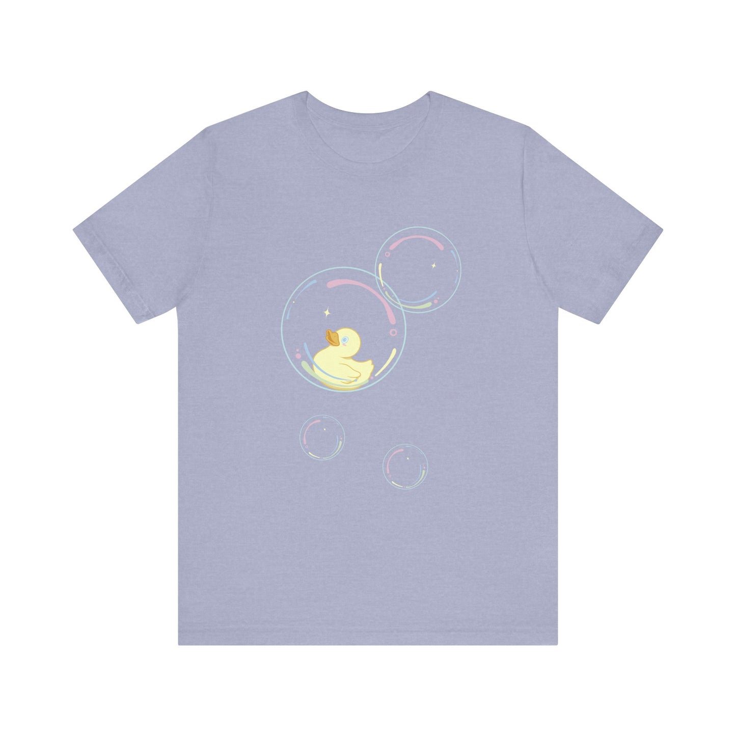 Bubble Duck – Soft Aesthetic Duck T-Shirt for Dreamers & Chill Vibes