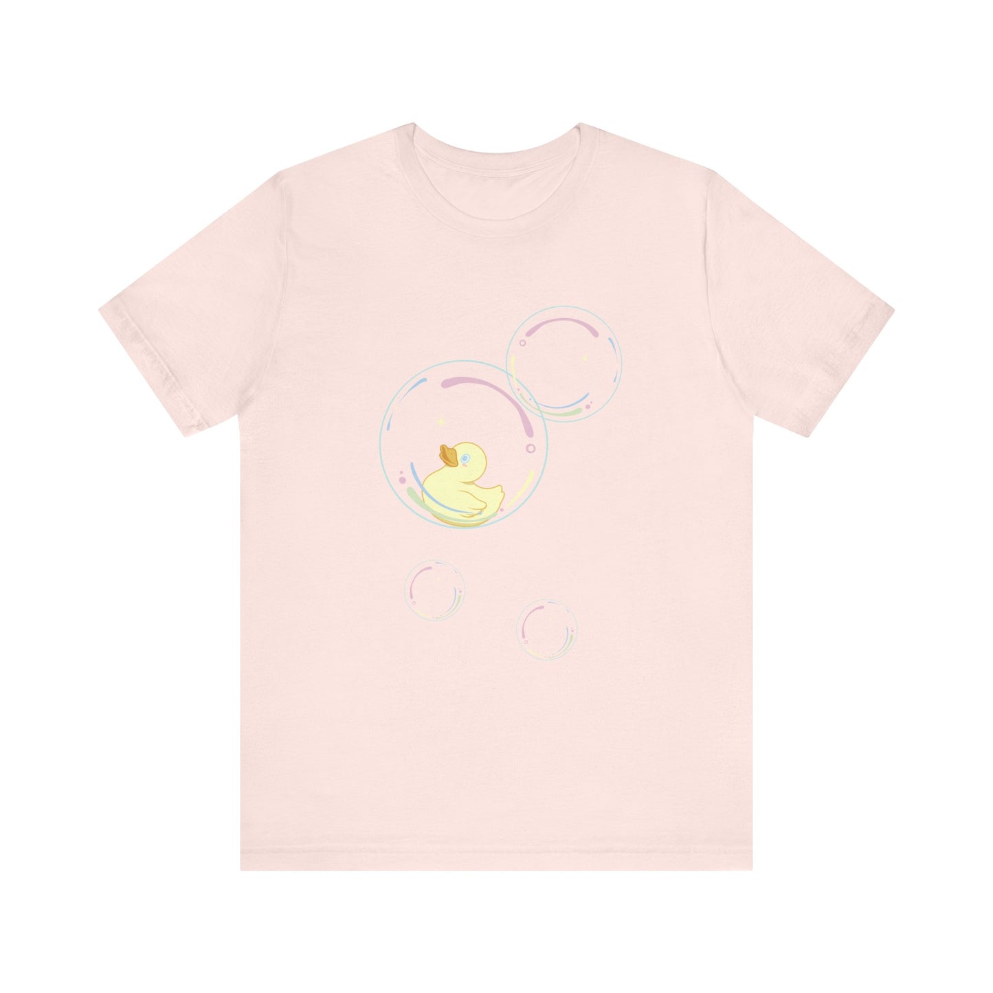 Bubble Duck – Soft Aesthetic Duck T-Shirt for Dreamers & Chill Vibes