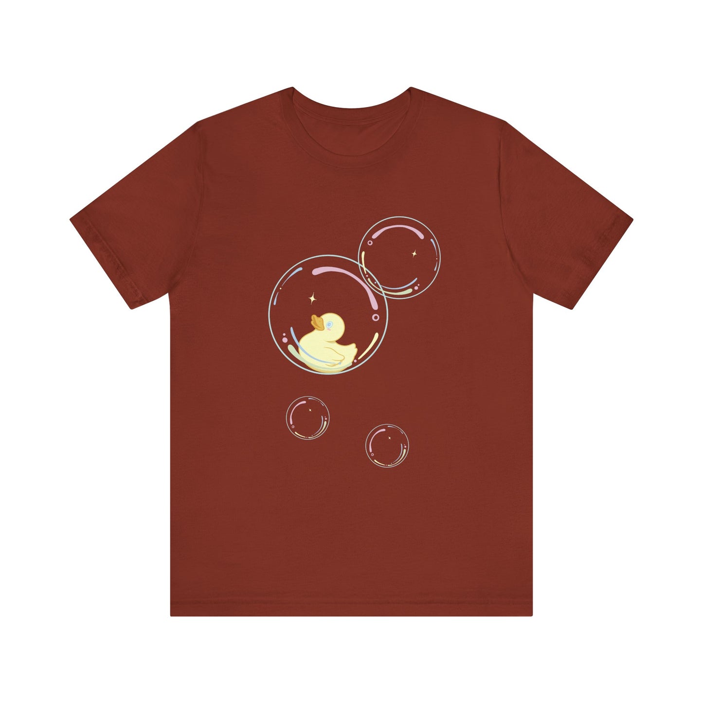 Bubble Duck – Soft Aesthetic Duck T-Shirt for Dreamers & Chill Vibes
