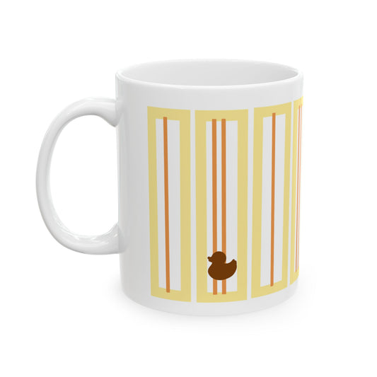 It’s Your Day, Ruin It Yourself – Funny Minimalist Duck Quote Mug for Chaos Enthusiasts